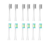 Lot de 12 têtes de brosse à dents de rechange compatibles avec les brosses à dents électriques Sonic Soft Oclean X/X PRO/Z1/F1/One/Air 2/SE(6 grey 6 green blue)