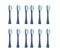 Lot de 12 têtes de brosse à dents de rechange compatibles avec les brosses à dents électriques Sonic Soft Oclean X/X PRO/Z1/F1/One/Air 2/SE(12pcs dark blue)