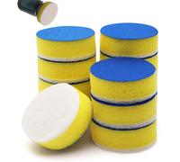 Lot de 12 têtes de brosse éponge de 25 mm pour brosse de nettoyage électrique compatible avec Bosch Home and Garden 6033 Brosse de nettoyage sans fil Multi-Usage Pad Bosch Universal Brush