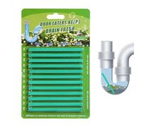 Lot de 12 tiges de nettoyage de canalisations pour enlever les bouchons d'évier | Bâtons de nettoyage de tuyaux efficaces pour le nettoyage des canalisations | Débouchage