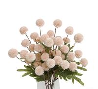 Lot de 12 tiges d'hortensia artificielles pour bouquets de mariage, décoration de jardin, salon, centres de table, vases, arrangements floraux réalistes en plastique