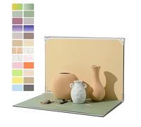 Lot de 12 Toiles de Fond pour Photographie Alimentaire - Double Face - Papier Plat sans Couture - 40,6 x 29,8 cm - 24 Motifs