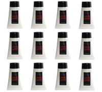 Lot de 12 tubes de latex liquide de qualité professionnelle pour effets spéciaux effrayants d'Halloween, maquillage, art corporel, prothèses, cosplay et théâtral