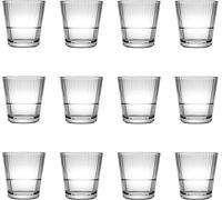 Lot de 12 verres à cocktail, à whisky - Grande Sunray, 390 ml