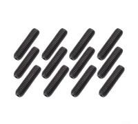 Lot de 12 vis de réglage de la hauteur de la selle de guitare, 3 vis de réglage en métal de 8 mm pour chevalet de guitare électrique, robustes et résistants à la rouille, outils de luthier de