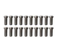 Lot de 12 vis Torx de rechange pour outils de tour CNC, tailles M2 à M5 pour supports de lame en carbure avec tête à douille Torx