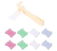 Lot de 120/240/360 bobines de fil à broder avec enrouleur de ficelle pour couture croisée Organisateur de rangement