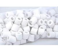 Lot de 120 Anneaux en céramique - Matériau de Filtre pour Tous Les Aquariums et bassins
