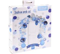 Lot de 120 ballons bleus