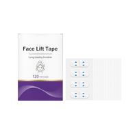 Lot de 120 bandes de levage instantanées invisibles pour les rides doubles du menton pendant la nuit - Peau flasque - Soulève les taches invisibles - Pour les cuticules, les yeux