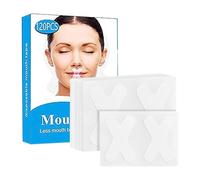Lot de 120 bandes de sommeil pour la bouche - Arrête le ronflement, bande buccale pour dormir, bande de sommeil pour moins de respiration buccale - Améliore les mauvaises habitudes telles que le
