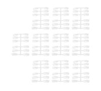 Lot De 120 Bâtonnets D'échantillons Transparents Pour Ongles - Parfaits Pour La Présentation De Nail Art En Salon, Durables Et Fidèles Aux Couleurs.