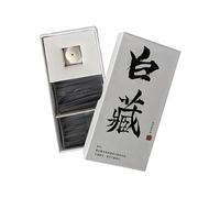 Lot de 120 bâtons d'encens japonais faits à la main avec des ingrédients 100 % naturels - Automne - Porte-bâtonnets en céramique - Cadeau idéal