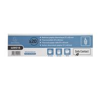 - Rouleau (5,7 cm x 18 m) - 52 g/m² - 20 rouleau(x) papier thermique simple couche