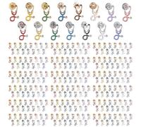 Lot de 120 broches stéthoscope en émail sur le thème médical, couleurs assorties pour infirmières, médecins, accessoires de santé et étudiants en médecine