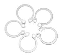 Lot de 120 C-Clips Anneau de Retenue en Acier Inoxydable Assortiment de Circlips avec Boîte pour Atelier et Bricoleur 9mm-14mm
