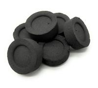 Lot de 120 charbons d'encens rapide allumage 33 mm 20 rouleaux de 6 disques longue durée d'origine grecque, charbons pour encens grains résines