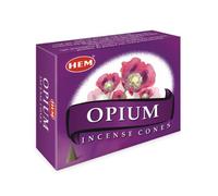Lot de 120 cônes d'opium au total.