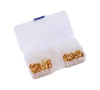 Lot de 120 connecteurs Bullet en laiton 3,5 mm mâles et femelles avec couvercle isolant