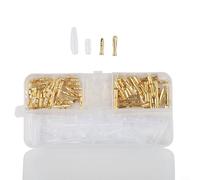 Lot de 120 cosses en laiton mâle femelle de 4 0 mm pour moto, voiture, bateau, instruments électriques avec étui de rangement