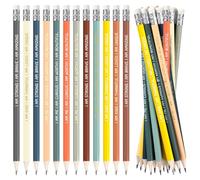 Lot de 120 crayons pré-taillés pour la rentrée scolaire pour les étudiants, cadeaux de la part d'un enseignant, crayons de motivation pour étudiants, crayons en bois HB en vrac, cadeaux de classe pour