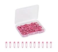 Lot de 120 épingles à nourrice roses en métal de 19 mm pour étiquettes, artisanat, couture, fabrication de bijoux