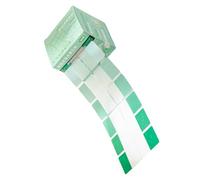 Lot de 120 étiquettes autocollantes colorées pailletées en PET pour carnet de notes inscriptibles