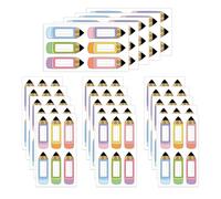 Lot de 120 étiquettes de nom réutilisables pour salle de classe - 8,9 x 3 cm - Étiquettes de nom pour vêtements | pour étudiants, , fêtes, conférences, événements, tableau d'affichage, école