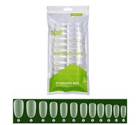 Lot de 120 faux ongles press on nails, longs, cercueil, faux ongles, à presser, pour femmes