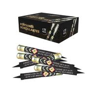 Lot de 120 Fontaines à Gateaux Scintillantes durée 1 Minute pour Gateaux et Bouteilles de Champagne