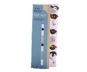 Lot de 120 mini blocs de notes autocollantes pour écrire un bref rappel (pingouin)