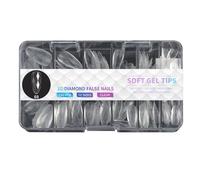 Lot de 120 ongles en acrylique en forme d'amande, fournitures de manucure, ongles en acrylique à couverture complète, ongles amovibles en acrylique, pour amateurs de manucure, ongles en acrylique pour