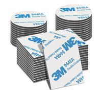 Lot De 120 Pastilles Adhésives Double Face Extra Fortes En Mousse Pe-Ronds-60 Rectangles X 60 Cm-Pour L'intérieur Et L'extérieur,La Maison Et La Voiture