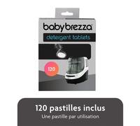 Baby Brezza - Lot de 120 pastilles détergentes pour Bottle Washer Pro