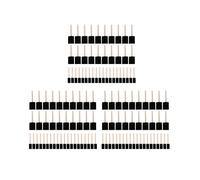 Lot de 120 pinceaux en mousse avec manche en bois pour peinture acrylique, teintures, vernis, fournitures d'art