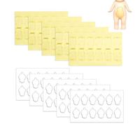 Lot de 120 Rubans Adhésifs pour Sonny Baby, Double Face Colle en Gel Transparente Amovible Mini Figurine Colle Transparente Remplacement de Ruban Adhésif en Mastic pour Poupée Sonny