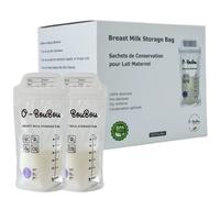 Lot de 120 Sachets de Conservation Lait Maternel sans BPA - Recueil Lait Maternel - Sac Conservation du Lait Maternel Préstérilisés, Double étanchéité - Sac Congelation de 180 ml - Poche Lait Maternel