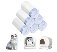 Lot de 120 sacs de litière extra larges pour chat MeoWant MW-SC01/MW-SC02/MW-LR01