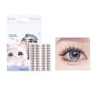 Lot de 120 tampons autocollants, faciles à utiliser, outil de maquillage rapide pour les yeux, pour les fêtes, les voyages, les patchs quotidiens