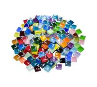 Lot de 1200 carreaux de mosaïque carrés colorés pour travaux manuels, 3 mm d'épaisseur, fait à la main (Caolvse)