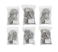 Lot de 1200 clous de soudure en plastique pour agrafeuse à chaud sur pare-chocs, tableaux de bord, lampes et composants de garniture