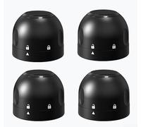 Lot de 124 bouchons de bouteille de vin en ABS avec fonction anti-poussière et design torsadé pour une conservation sûre et durable du vin (4 pièces)