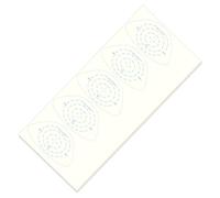 Lot de 125 autocollants pour club d'auto-éducation Suite d'analyse de cohérence pour bois et fer à repasser