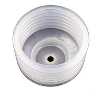 Lot de 125 cache-poussière en silic pour perceuse, flexible, transparent, amovible, pour les éclaboussures de poussière pendant le perçage et réduire le nettoyage dans la construction ou l'atelier