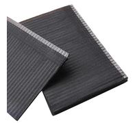 Lot de 125 coussins pliables pour polir les mains, nappe, papier pelucheux, outils de manucure, tapis à main