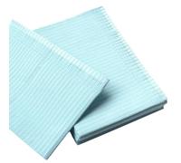 Lot de 125 tapis de table pliables en papier pour manucure, nail art, nettoyage