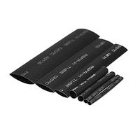Lot de 127 gaines thermorétractables halogènes en polyoléfine pour câbles électriques et automobiles