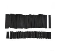 Lot de 127 gaines thermorétractables noires 2:1 isolation polyoléfine 127