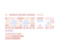 Lot de 127 touches colorées en PBT pour clavier mécanique - Profil XDA - Pour claviers standard