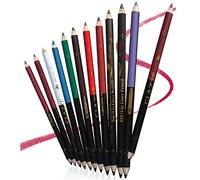 Lot de 12pcs 12 Couleurs Crayon pour les Yeux Eye-liner Fard à Paupière Contours des Lèvres